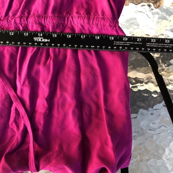 Kris Jenner LG-XL pink romper or cover adjustable waist oversized fits 14-16 - Picture 6 of 12